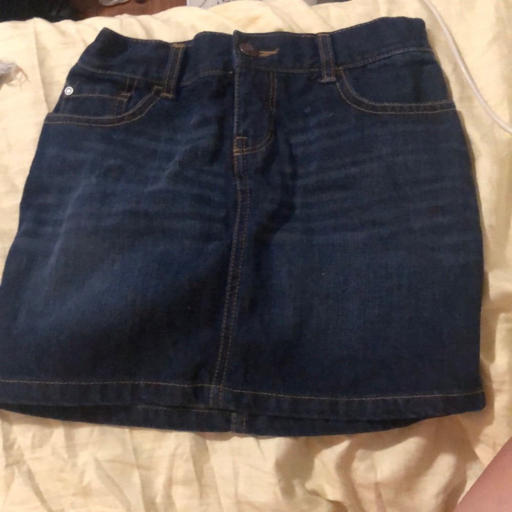Girls jean skirt